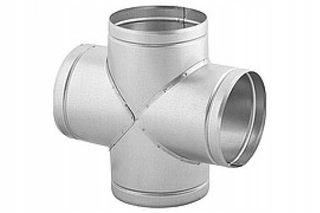 Potrubie, rozvody ku krbu - SPIER GALINCED SPIER 4x 125 mm 90 * DGP DARCO