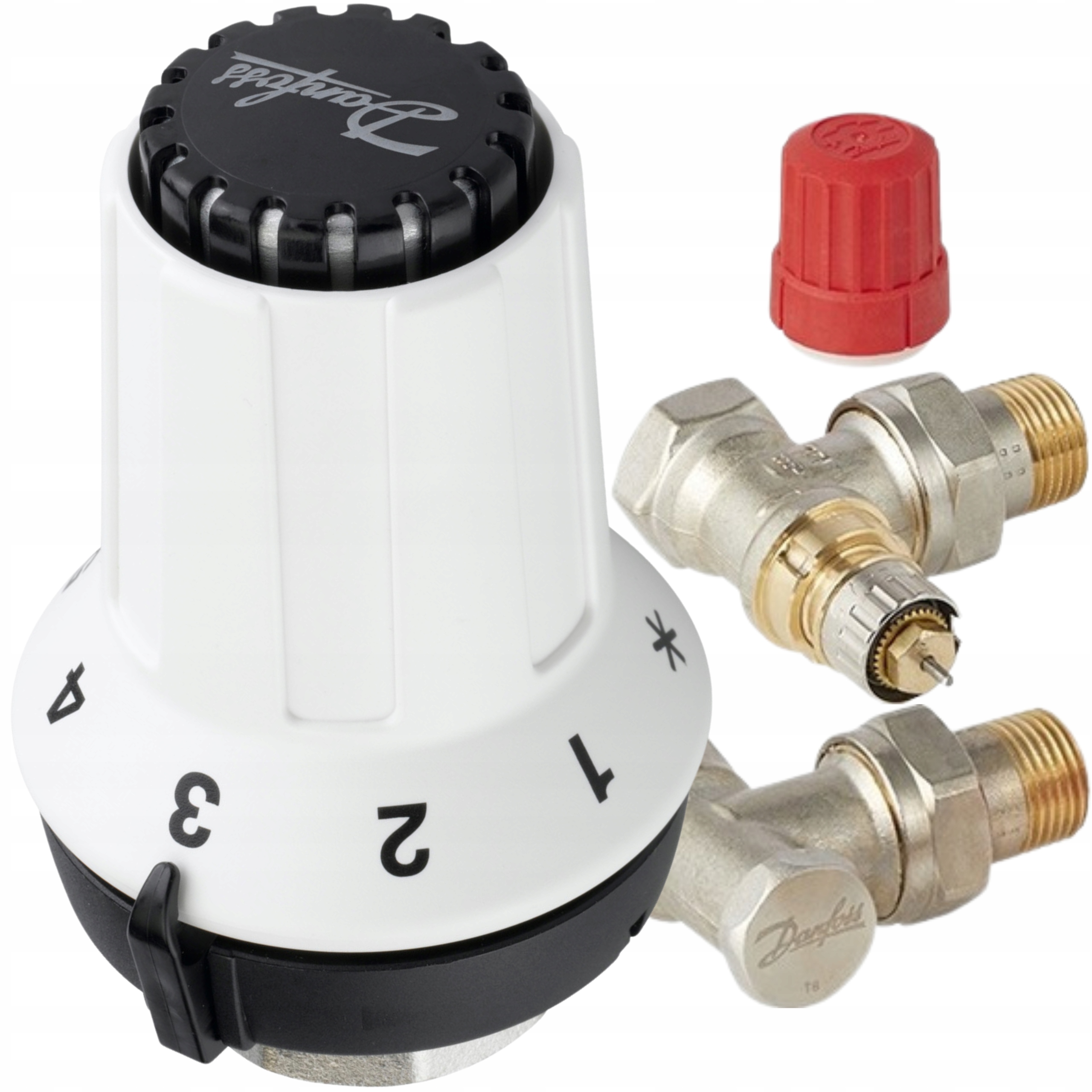 Danfoss 013G5163 uhlová termostatická súprava