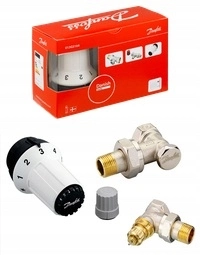 Hlavica, ventíl - Danfoss - Angle Panda Set TRV Set 013G5163