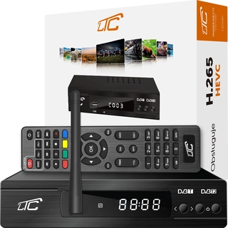 DEKODÉR POZEMNÝ TV TUNER DVB-T2 H.265 HEVC FULL HD USB HDMI / WiFi