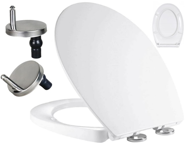 MAREANI WC sedadlo WC SEDADLO biely polypropylén