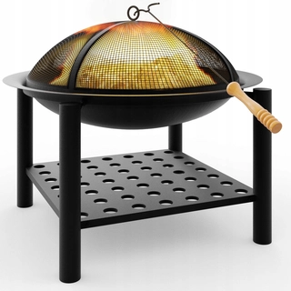 Záhradné ohnisko - Záhradný krb 55 cm, dĺžka 50 cm