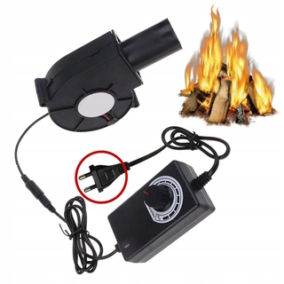 Grilovacie dúchadlo - elektrický grilovací ventilátor hdua)