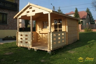 Domček na náradie - Záhradný domček ALTANY PAWEŁ CHRZAN 500 x 300 cm