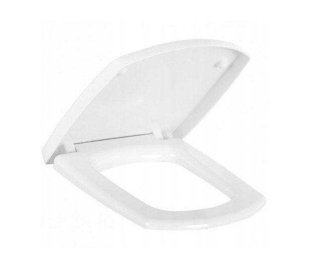WC sedadlo Ramm Carina, biely duroplast