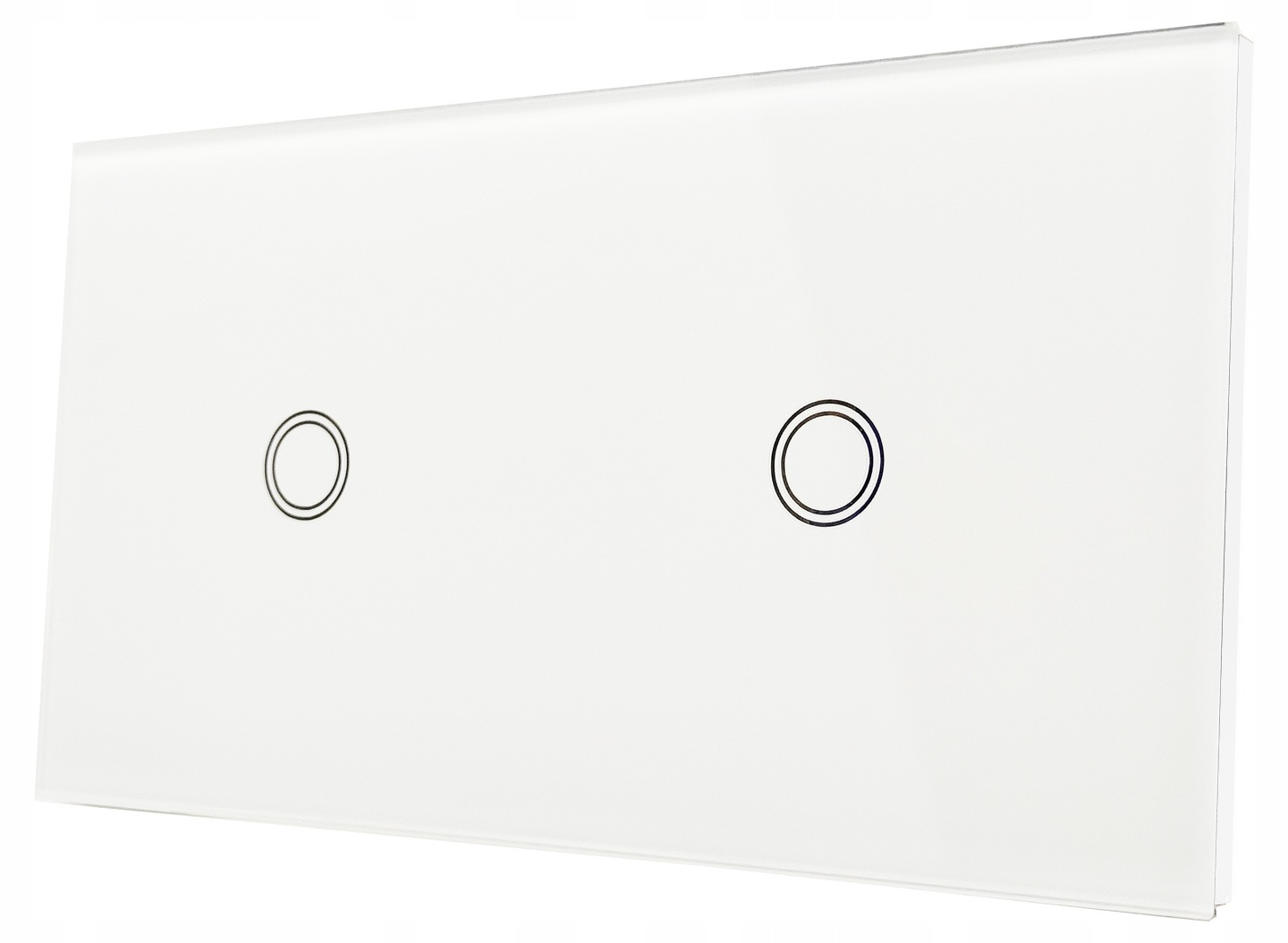 Jednodotykový spínač, pod omietku BarON white SK-2G101-White