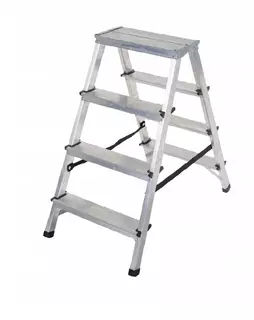 Rebrík - DRABEST rebrík, obojstranný rebrík 2x4 Poľsko