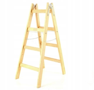 Rebrík - Drevený maľovací rebrík dva -stovky 2x4* Najlepšie nástroje