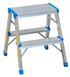 Rebrík -  Rebrík, skladacia stolička 45 cm platforma 7001 Drabex