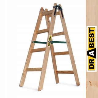 Rebrík - Maľovanie dreveného rebríka 2x4 DRABest