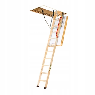 Podkrovné schody -  Drevené podkrovné schody LWT Fakro 60x100/280 cm