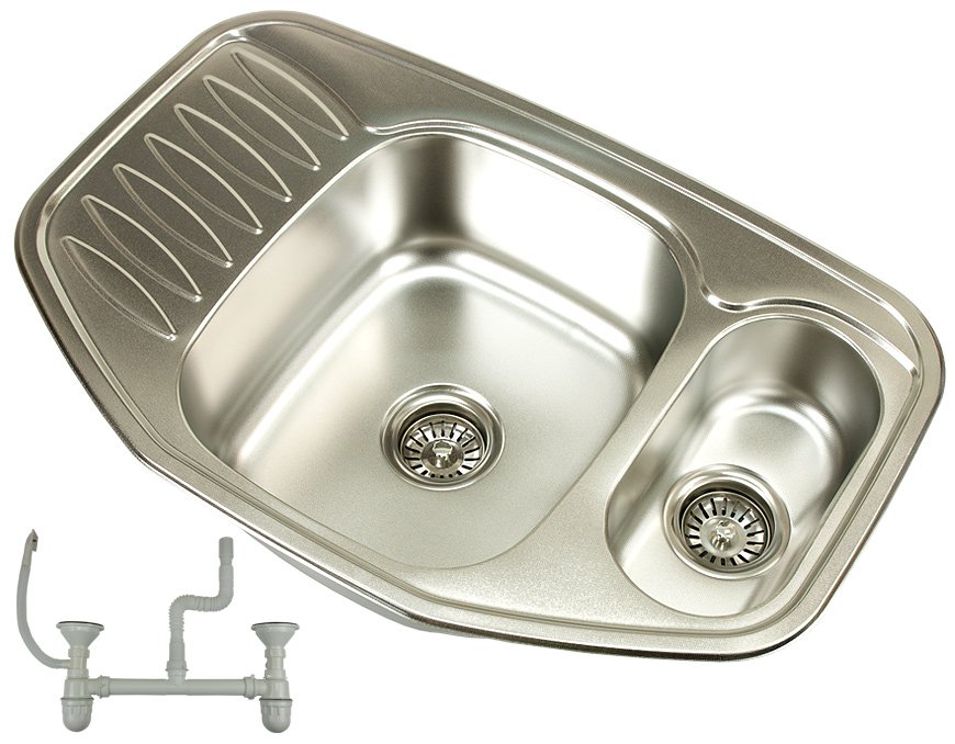 LAZUR EXCLUSIVE DREZ jednoapolmiskový drez, nerez