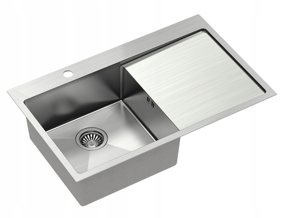 Royal Sanitary jednomiskový drez, oceľ INOX