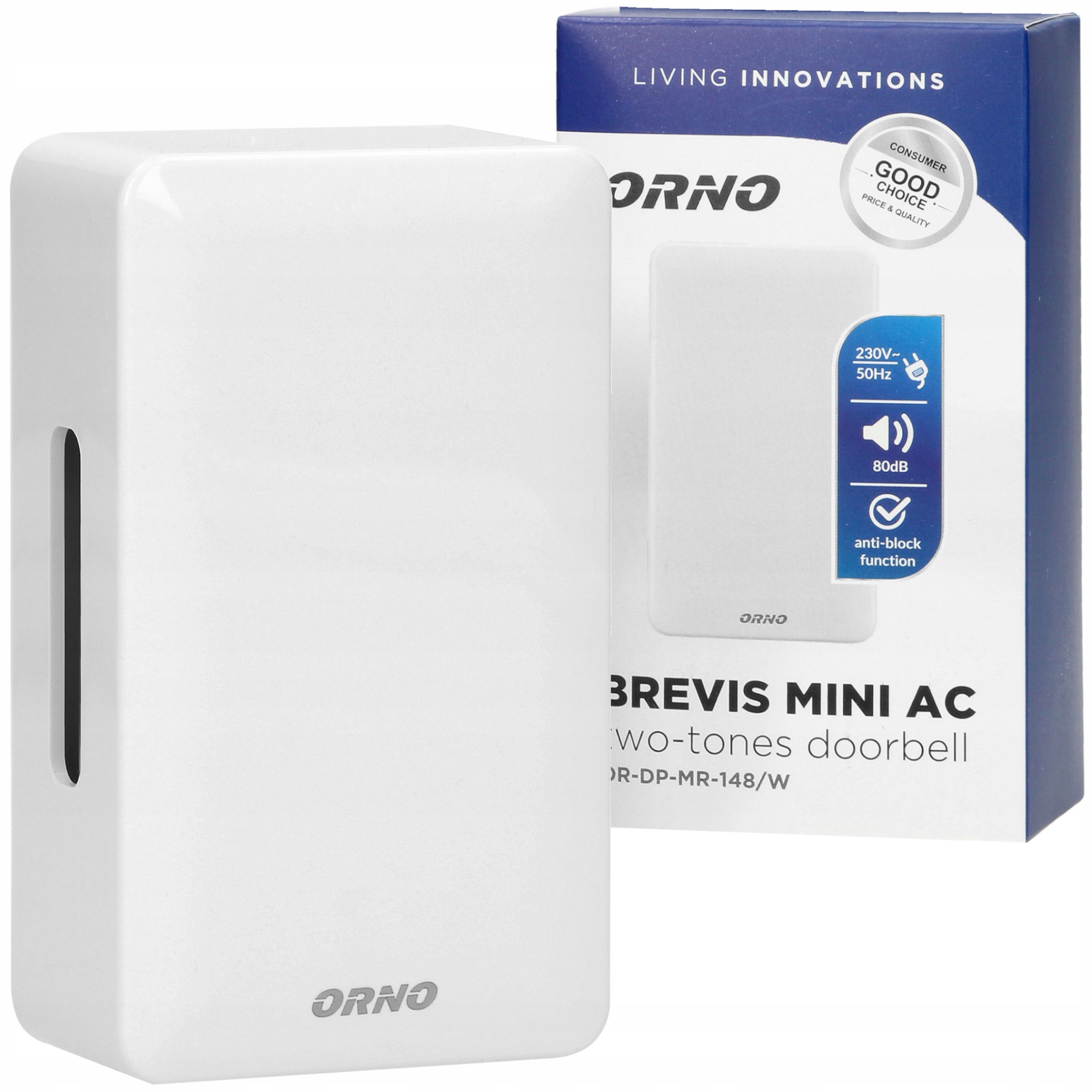Orno drôtový zvonček 0 m 80 dB