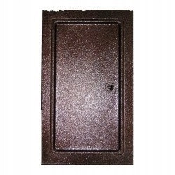 Komínové dvierka hnedá 155 * 205 mm médium