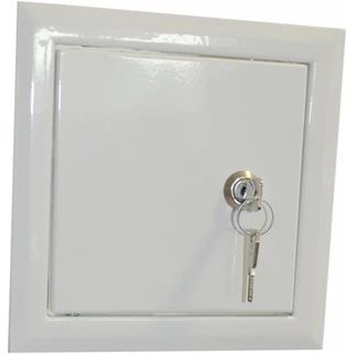 Revízne dvierka - Kombinujú komínové dvierka pre 30x30cm kľúč
