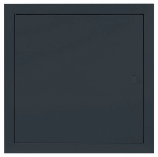 Revízne dvierka - REVÍZNE DVERE ANTRACITOVÁ 60x60 KĽUČKA