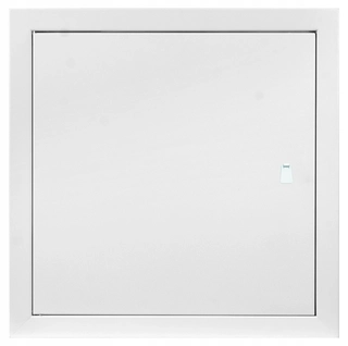 Revízne dvierka - Audit dvere smaltované biela 70x80 rukoväť