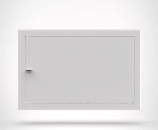 Revízne dvierka - Credit dvere METAL MAXI gombík 30x80