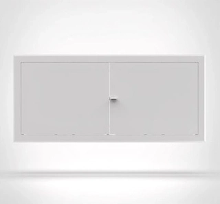 Revízne dvierka - Credit dvere METAL MAXI gombík 40x100