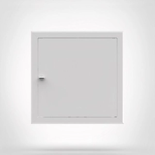 Revízne dvierka - Kov biele inšpekčná dvere 60x60 silný