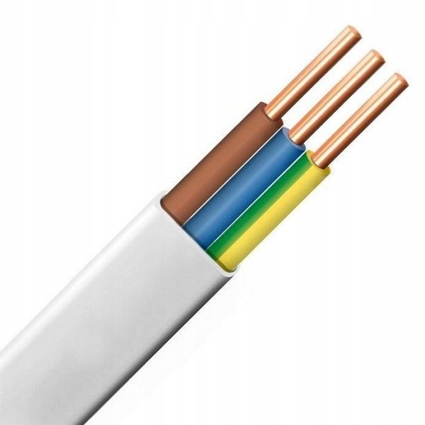 Plochý elektrický kábel YDYp 3 x 2,5