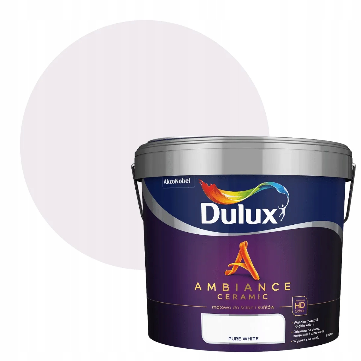 Dulux keramická farba na steny 9 l mat