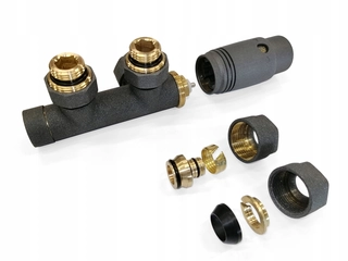 Hlavica, ventíl - DUOPLEX Twins Chladič Valve Graphite Complete