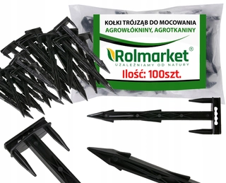 Kolík pre agrotextíliu - Kolíčky Rolmarket 17x5 cm 100 ks.