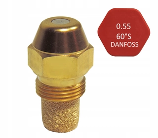 olejový kotol Danfoss trysky 0,75 až 60 ° S
