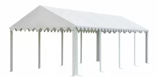 Predajný stan, altánok - Strecha 5x8 m pre hospodárne a prémiové stany