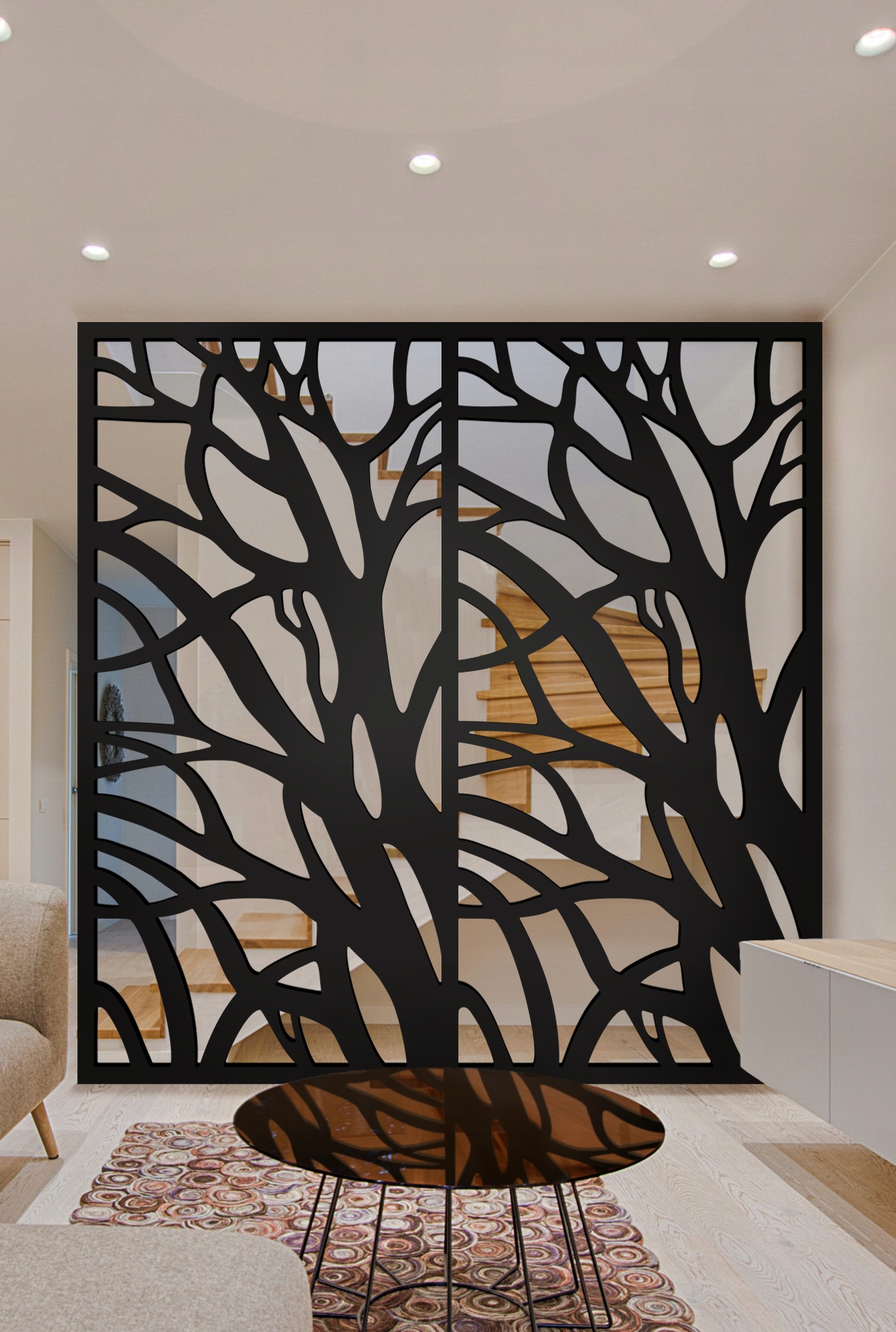 Dekoratívny panel MDF, nelakovaný, vzor 91