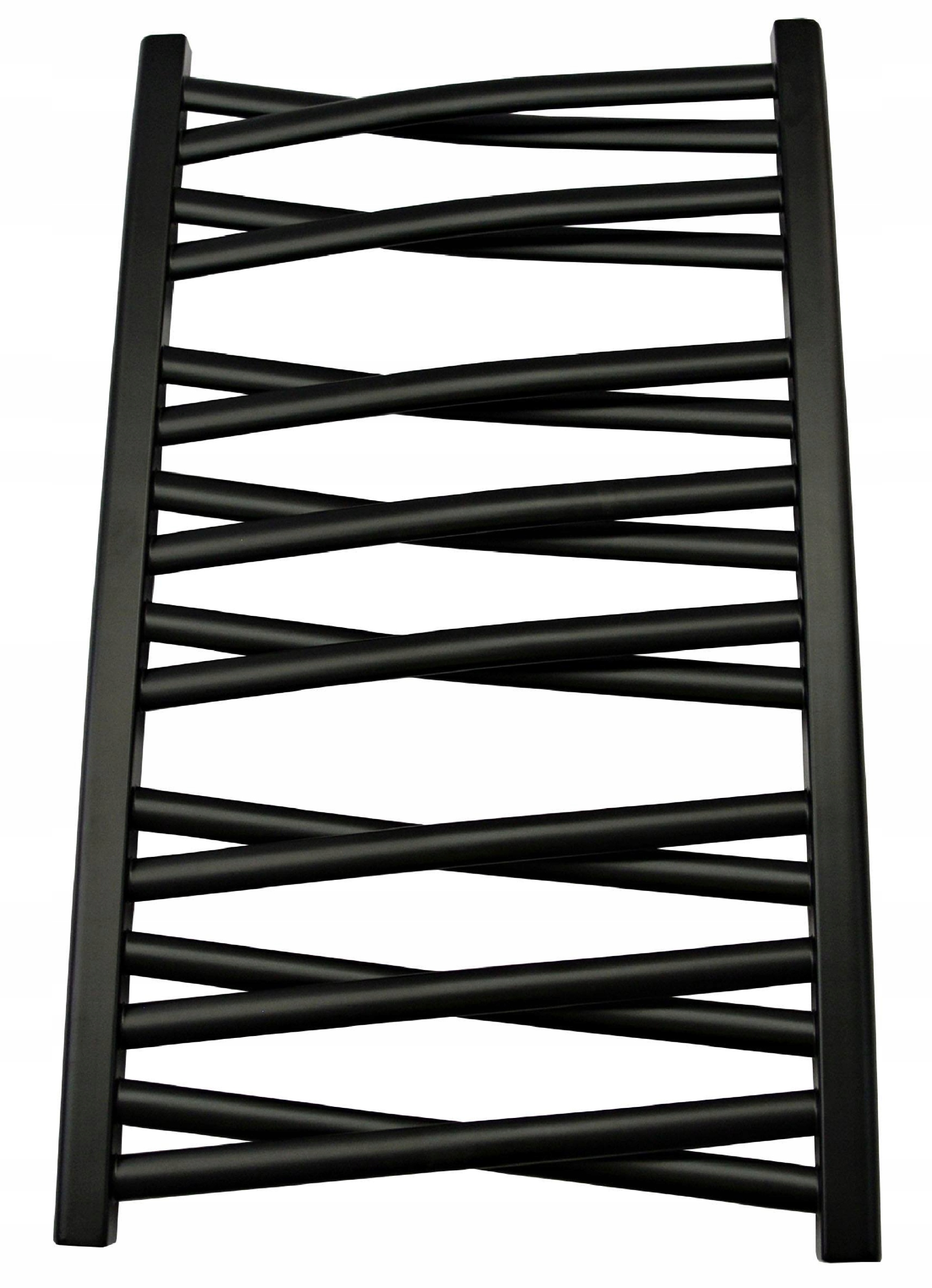 Regnis vodný kúpeľňový radiátor 627 W 540 x 1205 mm čierny