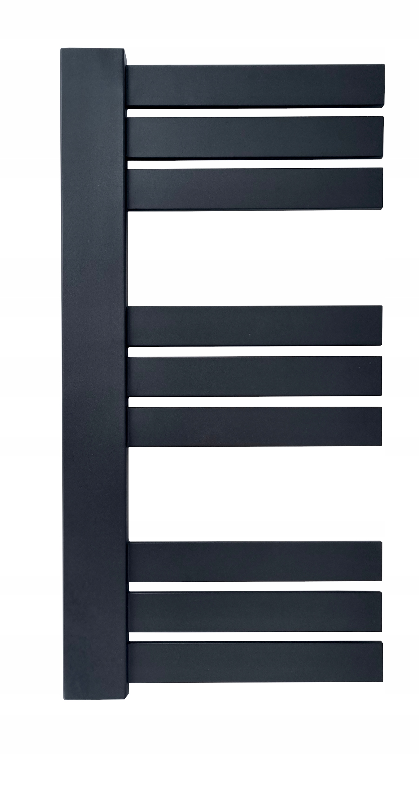 Vodný kúpeľňový radiátor Scarlet 412 W 400 x 800 mm čierny