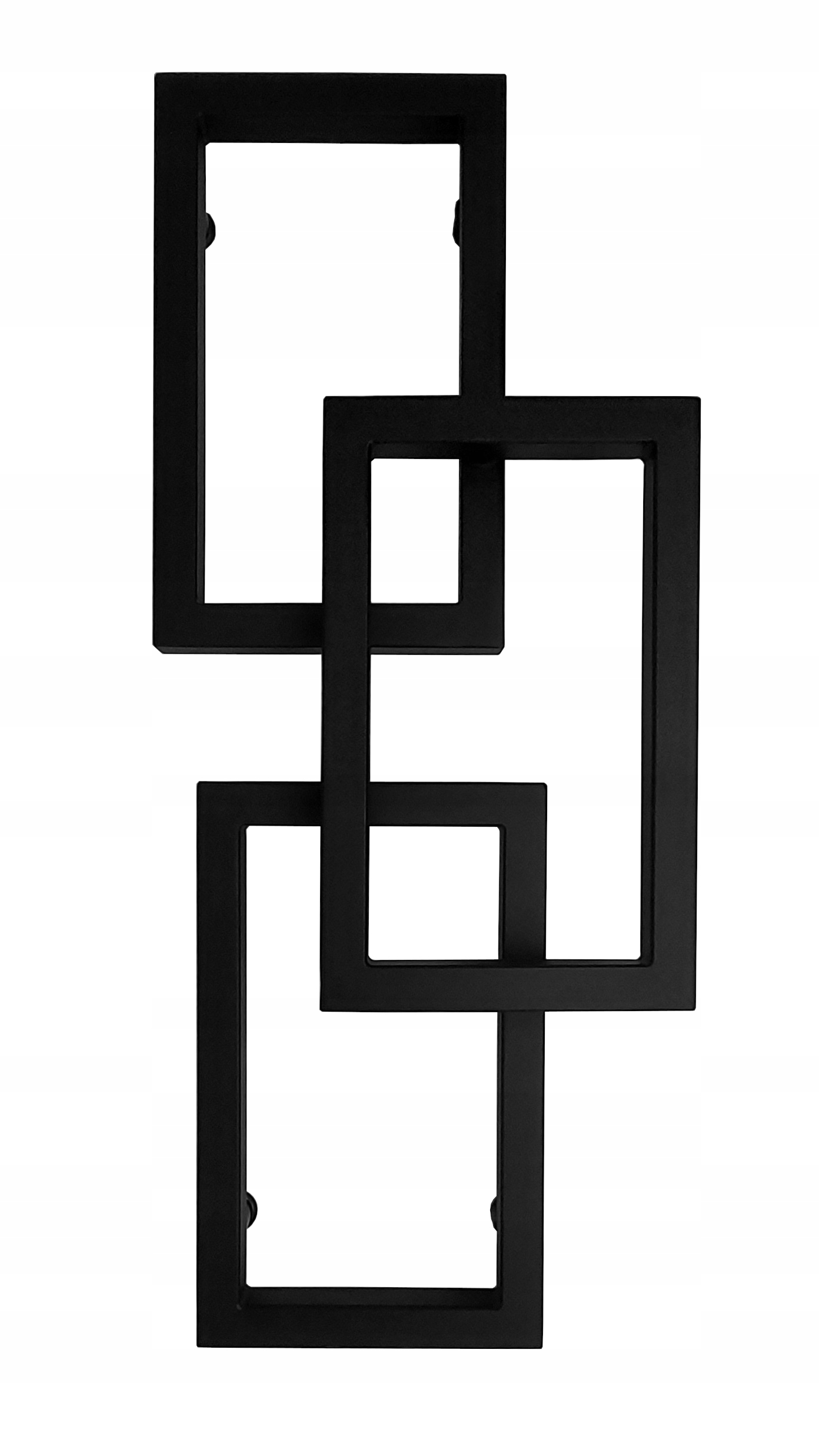 Vodný kúpeľňový radiátor Scarlet 339 W 360 x 870 mm čierny