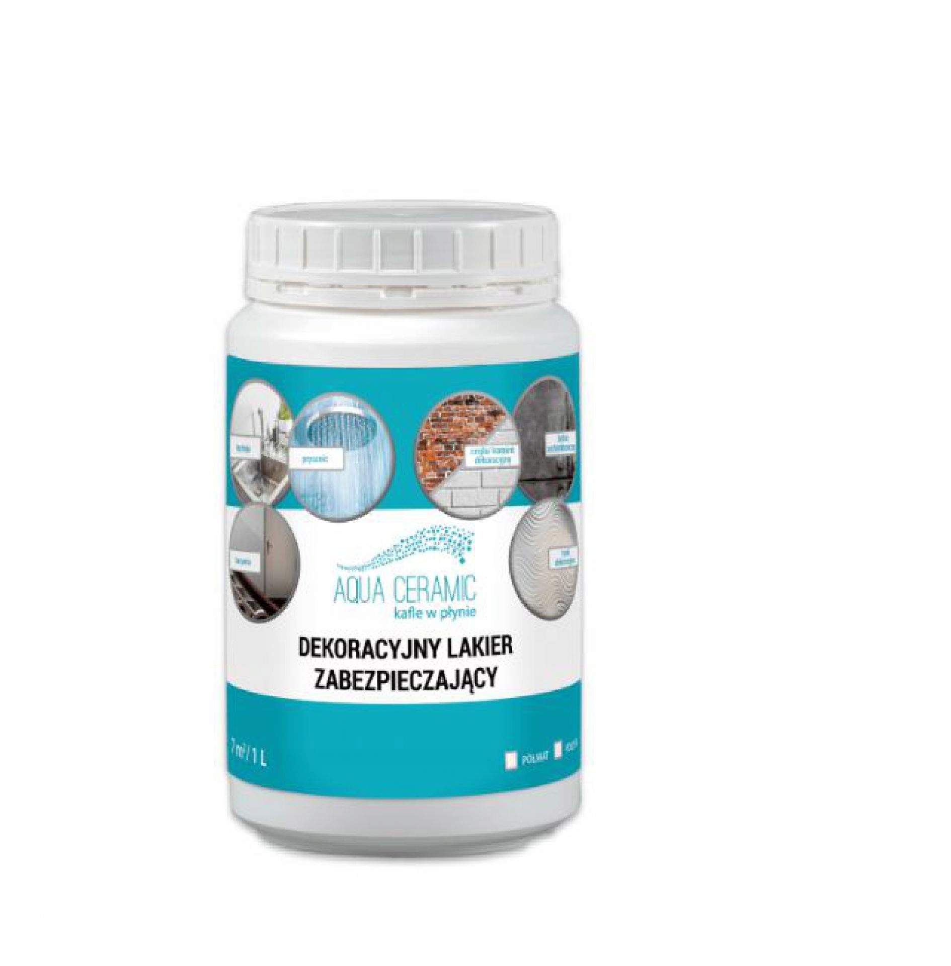 Standom Aqua Ceramic dekoračný lak 1L pololesklý 1 kg bezfarebný