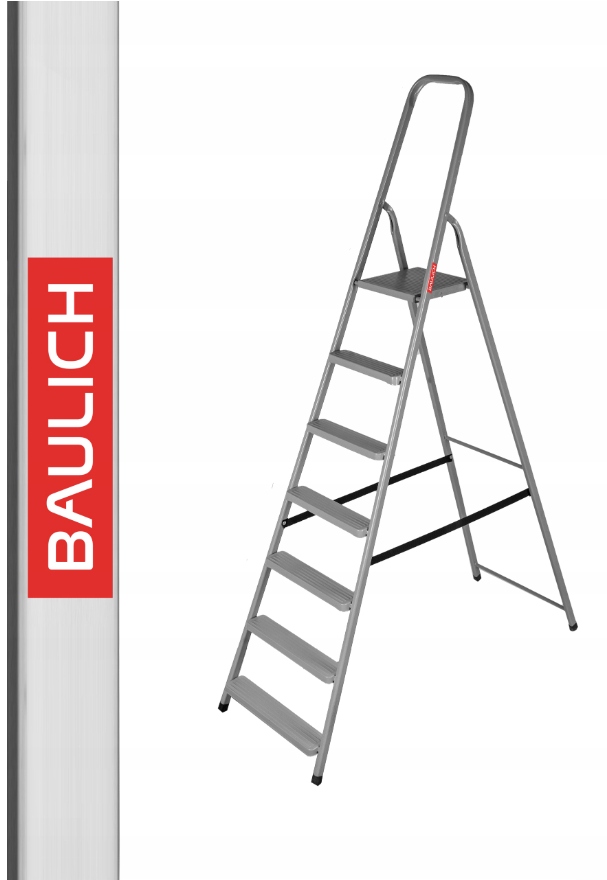 Baulich rebrík 3,46 m oceľ 7 až 125 kg
