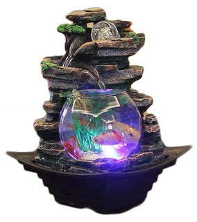 Fontána do záhrady - HOME Dekoratívne fontána Aquarium pre ryby PS