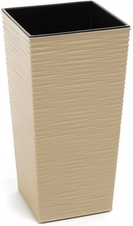 Kvetináč na terasu - Potines Finezle CHISEL 300X300 cappuccino