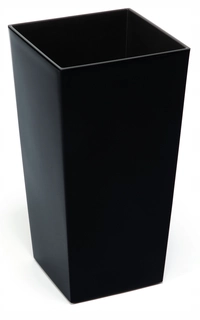 Kvetináč na terasu - Kvetináč Kvetináč FINEZJA Lesk 300x300 mm ČIERNY