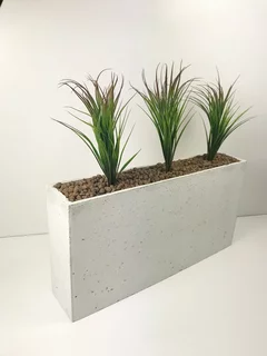 Kvetináč na terasu - Slim 90x20x50cm betónový box Plná impregnácia