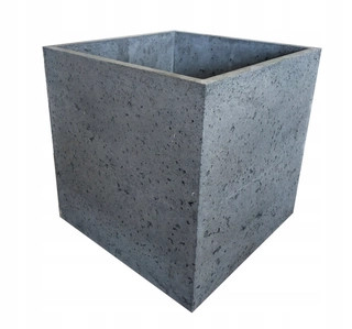 Kvetináč na terasu - Betónové podlahy Architektonický betón 60x60x60