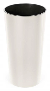 Kvetináč na terasu - Lily kvetináč 300mm h 570mm krém 546 lamela