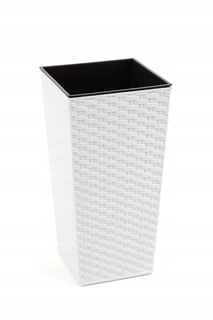 Kvetináč na terasu - Pot + Finezja 300 Rattan 30x30x57cm