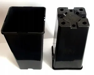 Kvetináč na terasu - Vysoké výrobné hrnce 11x11x21,5 2L 500ks