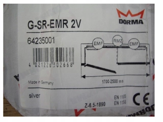 Kľučka dverí - Internát G-Sr-EMR 2V pre TS 93