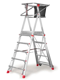 Rebrík -  Faraone Ladder 4,18 m hliník do 150 kg