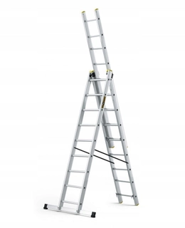Rebrík - Multifunkčný rebrík 3x9 Profesionál / schody