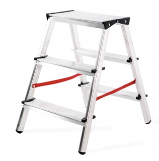 Rebrík - Alum Radder. Dvojitá stolička Platforma 2x3 3st
