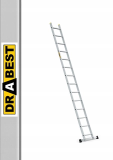 Rebrík -  Hliníkový rebrík 1x14 Pro Drabest+Hook